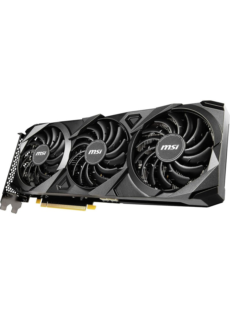 MSI Gaming GeForce RTX 3060 Ti LHR 8GB GDRR6 256-Bit HDMI/DP Torx Fan 3 Ampere Architecture Graphics Card (RTX 3060 Ti Ventus 3X 8G OC LHR) - Image 3
